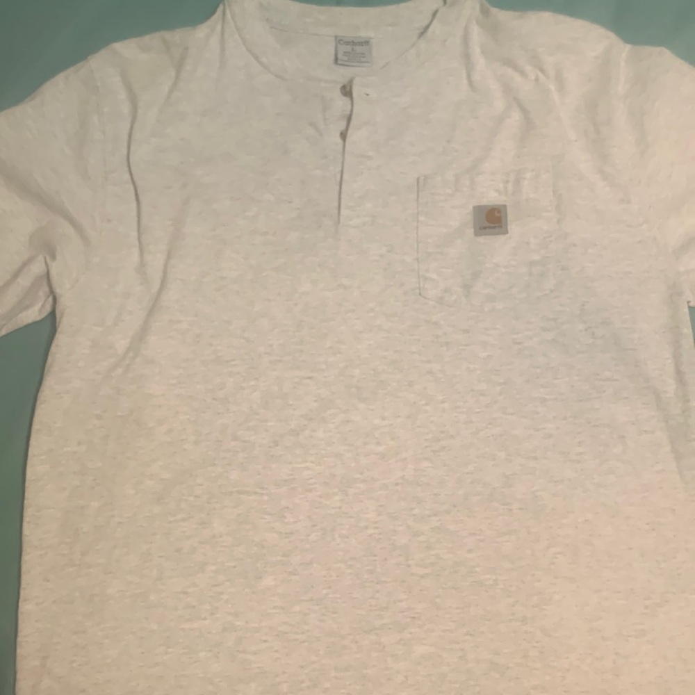Lightly Worn Men's Carhartt Size Large Long Sleeve 3 button